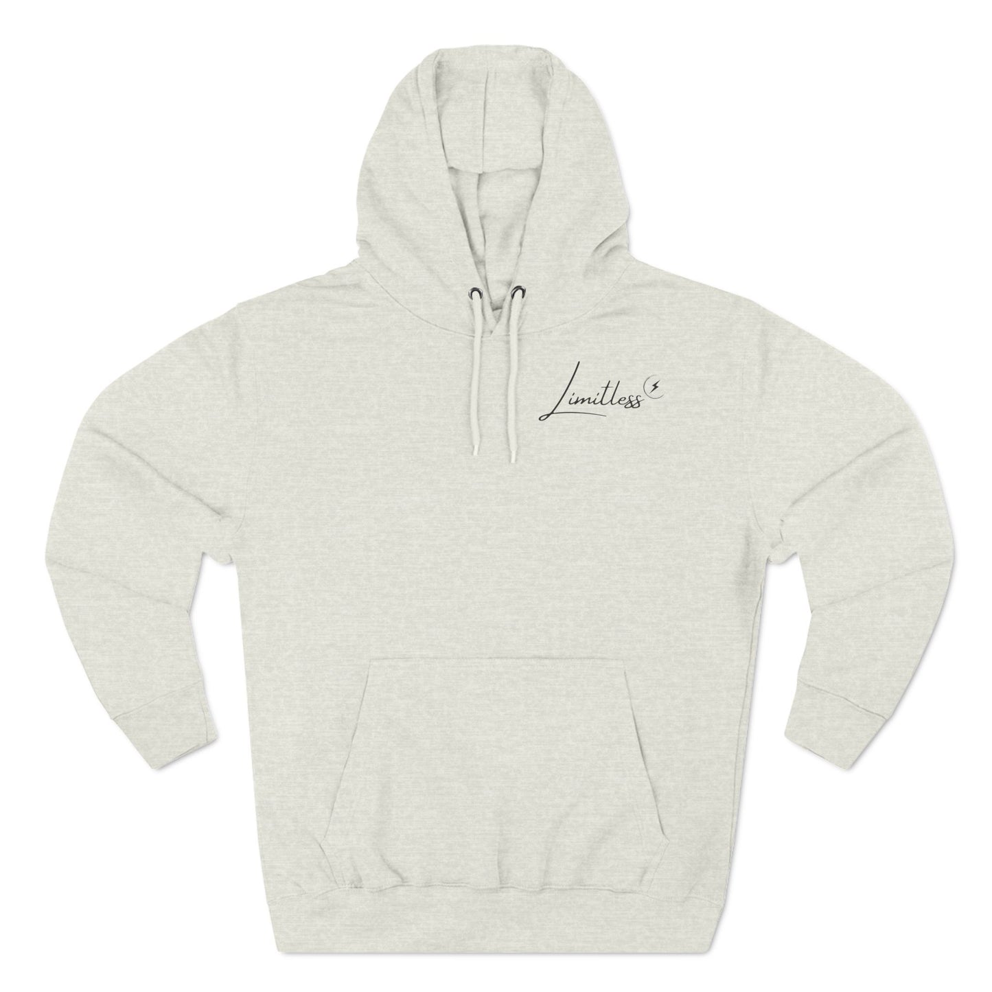 The "Limitless" Unisex Three-Panel Fleece Hoodie