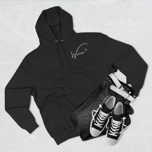 The "Warrior" Unisex Three-Panel Fleece Hoodie