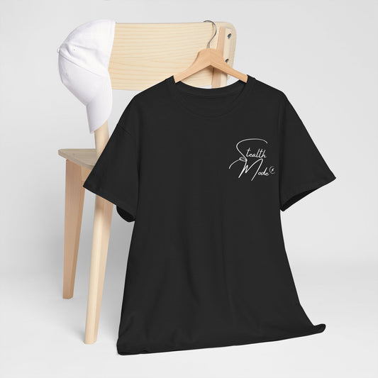 The "Stealth Mode" Unisex Tee - Heavy cotton t-shirt